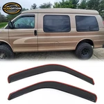 In-channel Window Visors Fits 96-24 Chevy Express Gmc Savana 1500 Rain Sun Guard. Fixed Price $36.99.