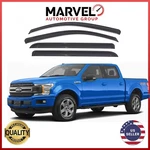 Out-channel Window Visor Rain Guard Deflectors Ford F-150 Crew Cab 2015-2020. Fixed Price $28.90.