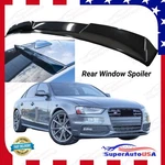 Fits 2008-2016 Audi A4 S4 Gloss Black Rear Roof Window Visor Spoiler. Fixed Price $49.99.