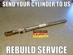 W124 E320 300CE Convertible Top Folding Cylinder 1248000072 - Rebuild Service. Fixed Price $349.99.
