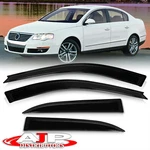 Windows Outside Vent Visor Guard Deflector For 2006-2010 Volkswagen Vw Passat B6. Fixed Price $31.00.