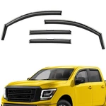 Sun Rain Visors Wind Guards For 2017-2024 Nissan Titan Crew Cab. Fixed Price $58.99.