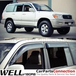 Wellvisors Window Side 1998-2007 For Toyota Land Cruiser Deflectors. Fixed Price $81.99.