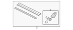 Genuine Audi Sunroof Cover 80A-877-307-E-6PS. Fixed Price $616.61.