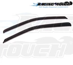 Dark Smoke Outside Mount Visor Rain Guard 2PC Chevrolet Colorado Reg Cab 2004-12. Fixed Price $32.85.