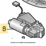 2009-2016 Audi A4 Sunroof Motor Used Oem 8K0959591A. Fixed Price $142.99.