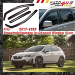 For Subaru Impreza Hatchback Cross Trek 17-25 In-channel Window Visor Rain Guard. Fixed Price $59.89.