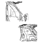 For Jeep Grand Cherokee Wk 2022 68251825AA Front Left Sunroof Drain Hose. Fixed Price $21.10.