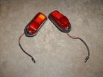 Jaguar Xjs XJ6 Side Red Marker Lights Lucas Part# Sae P1 68 L824 New Bulbs. Fixed Price $97.60.