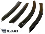 Tape-on Windows Visors Deflector Sun Rain Guard For Jaguar Xe X760 2015-PRESENT. Fixed Price $109.00.