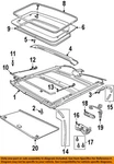 Ford Oem 00-17 Expedition Cab Sunroof-guide 4C3Z78500A65AA. Fixed Price $84.63.