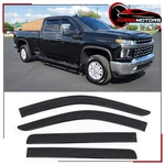 For 19-26 Chevy Silverado & Gmc Sierra 1500 Crew Cab Window Visors Deflector 4PC. Fixed Price $32.99.