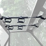 Utv Overhead Roof Gun Holder Bow Rifle Rack For Polaris Rzr Can Am Pioneer Honda. Fixed Price $70.90.
