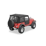 Bestop 51595-01 Supertop Classic Squareback Soft Black Clear Windows. Fixed Price $1299.99.
