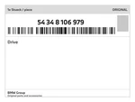 Genuine Bmw Drive 54-34-8-106-979 New. Fixed Price $1310.97.