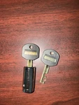 America Inc. High Security T-handle Cylinder Vending Locks With Spare Key. Fixed Price $12.00.
