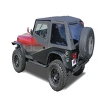 Rampage 109435 Black Diamond Vinyl Frameless Trail Top For 92-95 Wrangler Yj. Fixed Price $669.87.