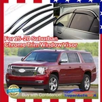 For 15-20 Suburban Escalade Esv Yukon Xl Window Visor Sun Guards Shade Deflector. Fixed Price $39.49.