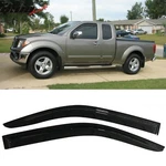 Fits 05-21 Nissan Frontier Extended Cab Window Visor Sun Rain Vent Guard Acrylic. Fixed Price $28.99.