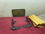 Mercedes Benz W124 Sunroof Angle Arms A1247800512 & A1247800612 Nos. Fixed Price $600.00.