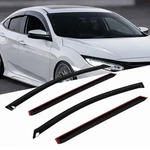 Window Visor Rain Guard 4PCS For Chrysler Lhs 1999-2001 Tape-on Dark Smoke. Fixed Price $31.98.