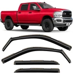 Sun Rain Visors Wind Guards For 2010-2026 Dodge Ram 2500/3500 Crew Cab. Fixed Price $59.99.