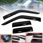 Window Sun Visor Rain Guard Gloss Black Fit Isuzu Tfr Holden Rodeo Pickup. Fixed Price $94.62.