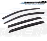Dark Smoke Outside Mount Window Visor Rain Guard 4PCS Volkswagen Golf 1999-2005. Fixed Price $37.31.