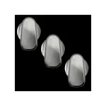 Fits 05-09 Ford Mustang Slimline Billet A/c Knob Cover Set. Fixed Price $39.99.