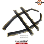 Window Visor Fits Chevrolet Silverado Crew Cab 2019-2024 In-channel Jdm 4PCS. Fixed Price $38.99.