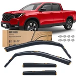 For Honda Ridgeline 2017-2025 Channel Window Vent Visor Rain Guards Deflector. Fixed Price $38.99.