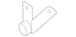 Genuine Nissan Tailgate Hinge 93481-ZP00B. Fixed Price $33.75.
