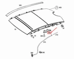 New Mercedes-benz W246 Panoramic Roof Frame Bracket A2047870042. Fixed Price $46.63.