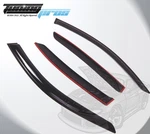 Dark Smoke Rain Visor Deflector 4PCS Out-channel For Bmw 320I 325I 328I 2012-16. Fixed Price $52.18.
