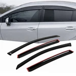 Window Visor Rain Guard 4PCS For Hyundai Accent 2006-2011 Tape-on Dark Smoke. Fixed Price $28.72.