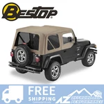 Bestop Replace Half Door Skins Tinted Dark Tan For 97-02 Jeep Wrangler Tj. Fixed Price $799.99.