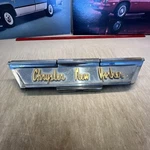 1964 Chrysler New Yorker Fuel Door Gas Cap Trim Emblem Gold Chrome Mopar Oem. Fixed Price $35.00.