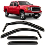 Sun Rain Visors Wind Guards For Gmc Sierra 07-14 2500HD 3500HD Shatterproof. Fixed Price $59.99.