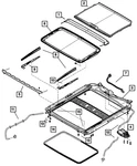 Genuine Mopar Sunroof Sunshade 1AQ73BD1AA. Fixed Price $192.90.