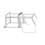 Rampage 69999 Black Soft Top Replacement Frame & Hardware For 87-95 Wrangler Yj. Fixed Price $355.11.