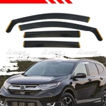 In-channel Fit Honda Cr-v 2017-2022 18 Rain Guards Window Visors Smoke Deflector. Fixed Price $49.99.
