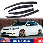 Out-channel Jdm Mugen Style Window Vent Visor Rain Guard For 2009-2014 Acura Tsx. Fixed Price $28.89.