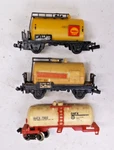 (3) Scale Tank Cars (lot 3870). Fixed Price $17.50.