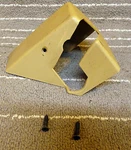 84-96 Tan Corvette Targa Top Storage Bracket Cover Bezel Lh Driver Side W/screws. Fixed Price $29.00.