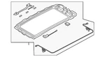 Genuine Volkswagen Sunroof Frame 3CN-877-049-A. Fixed Price $265.15.