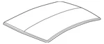 Genuine Honda Panel Roof 62100-TS8-A31ZZ Qty. Fixed Price $754.66.