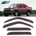 Channel Window Visors For 01-06 Chevy Silverado Gmc Sierra 1500 2500 Crew Cab. Fixed Price $41.99.