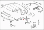 Mercedes Oem Sl R107 Pull A1077700066. Fixed Price $18.70.