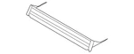 Genuine Ford Sunroof Deflector 8A5Z-54500A26-A. Fixed Price $232.98.