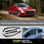 In-channel Vent Window Visor Rain Guard Deflector Fits Honda Accord 2018-26. Fixed Price $48.69.